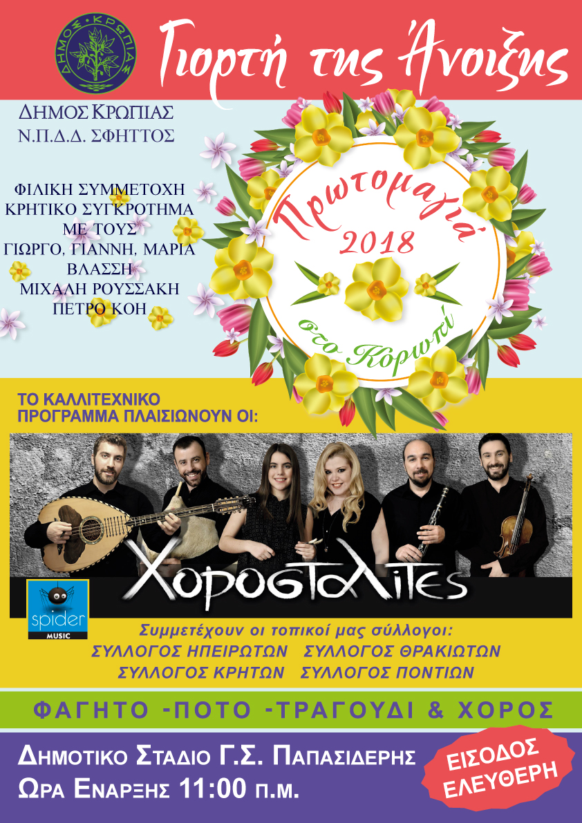 Read more about the article Εορτή Πρωτομαγιάς 2018