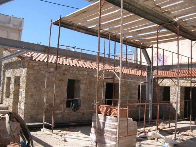 Read more about the article Αναπαλαίωση κτιρίου Πολιτιστικής κληρονομιάς Δήμου Κρωπίας