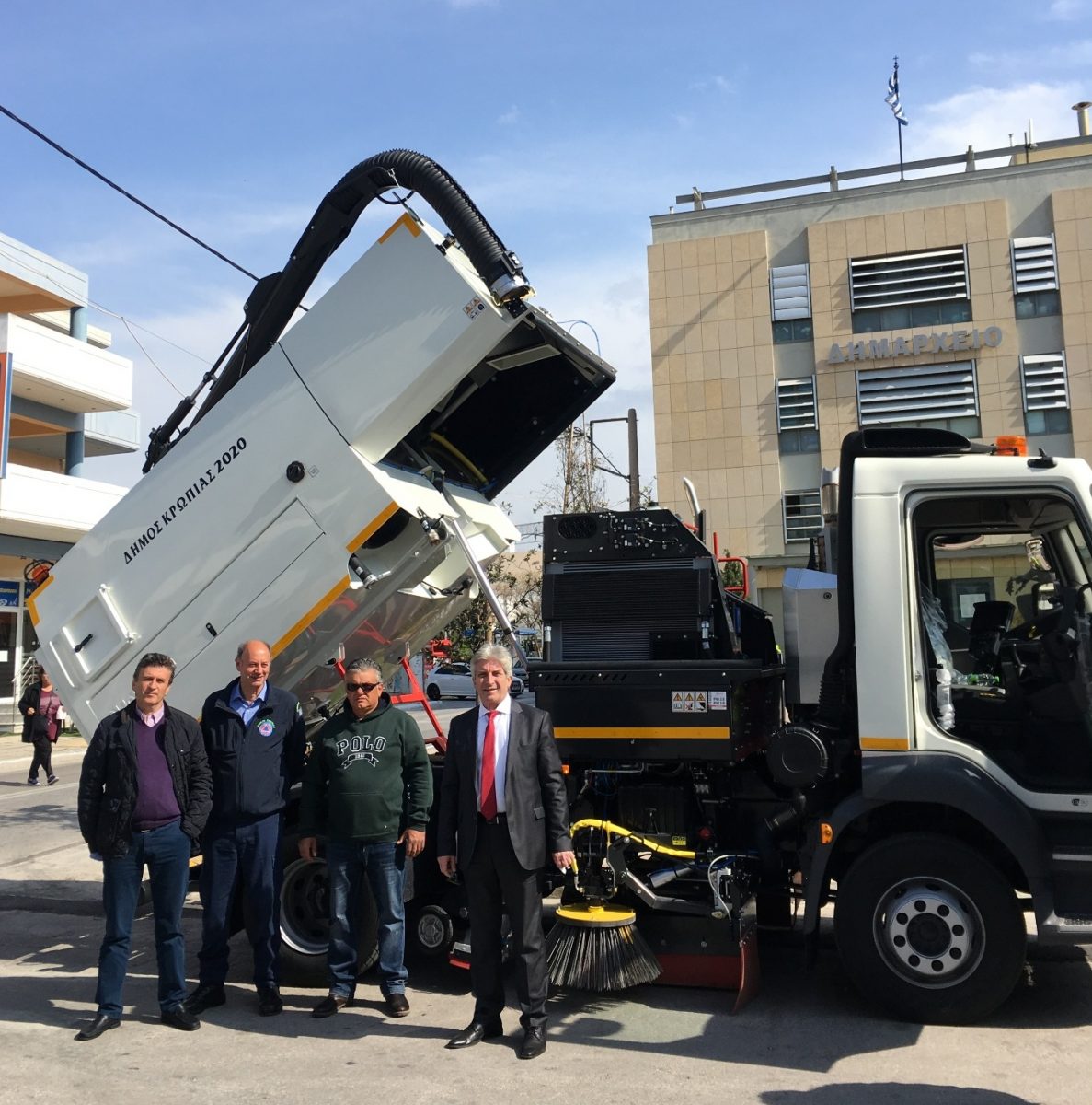 Read more about the article ΠΑΡΑΔΟΘΗΚΕ ΣΕ ΧΡΗΣΗ ΤΟ ΝΕΟ ΣΑΡΩΘΡΟ ΤΟΥ ΔΗΜΟΥ ΚΡΩΠΙΑΣ