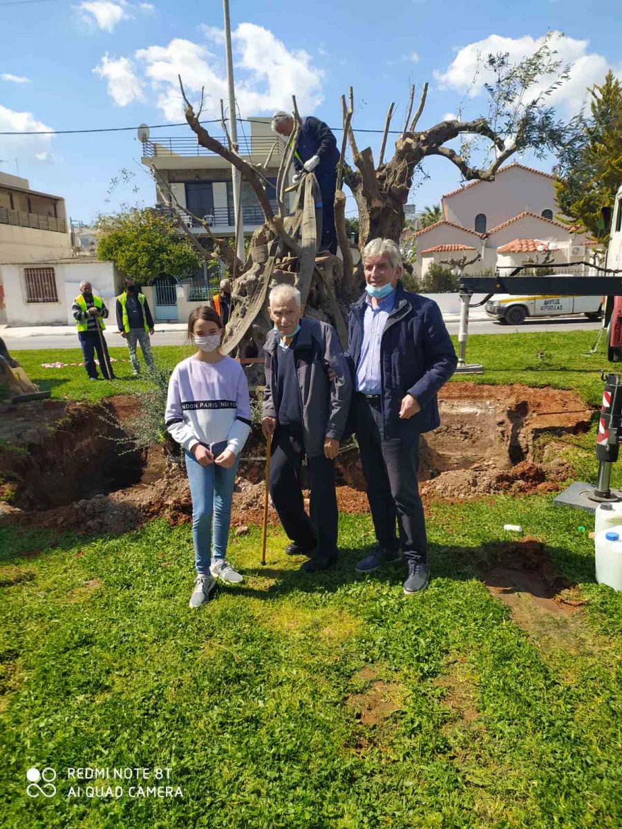 Read more about the article Μεταφύτευση υπεραιωνόβιας ελιάς δωρεά της οικογένειας Δημητρίου Ιωάννη Γκιόκα για την επέτειο των 200 ετών από την Ελληνική Επανάσταση του 1821