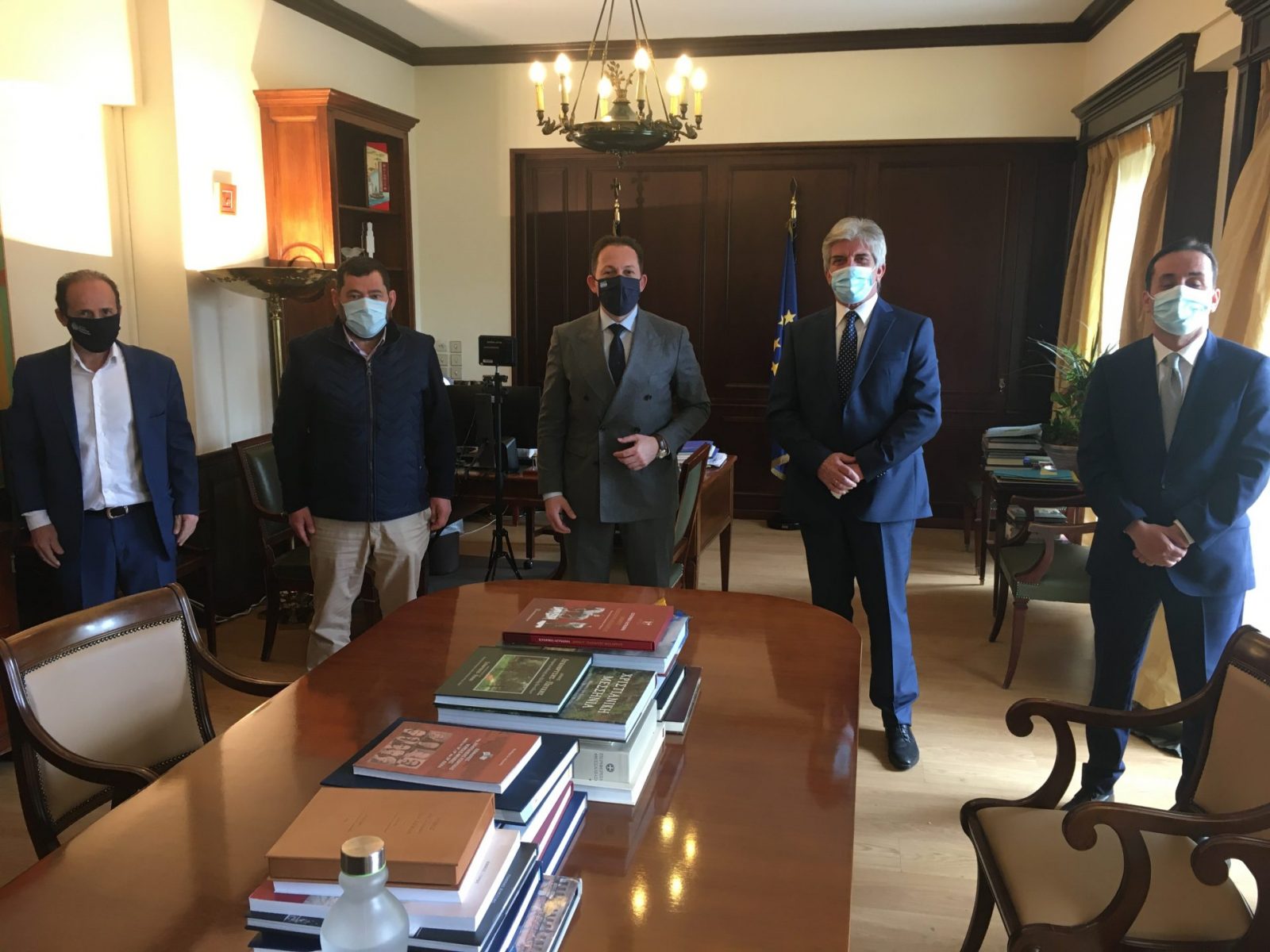 Read more about the article Συνάντηση  αντιπροσωπείας της διοίκησης της ΠΕΔΑττικής με τον Αν.Υπουργό Εσωτερικών Στ.Πέτσα 31.03.2021