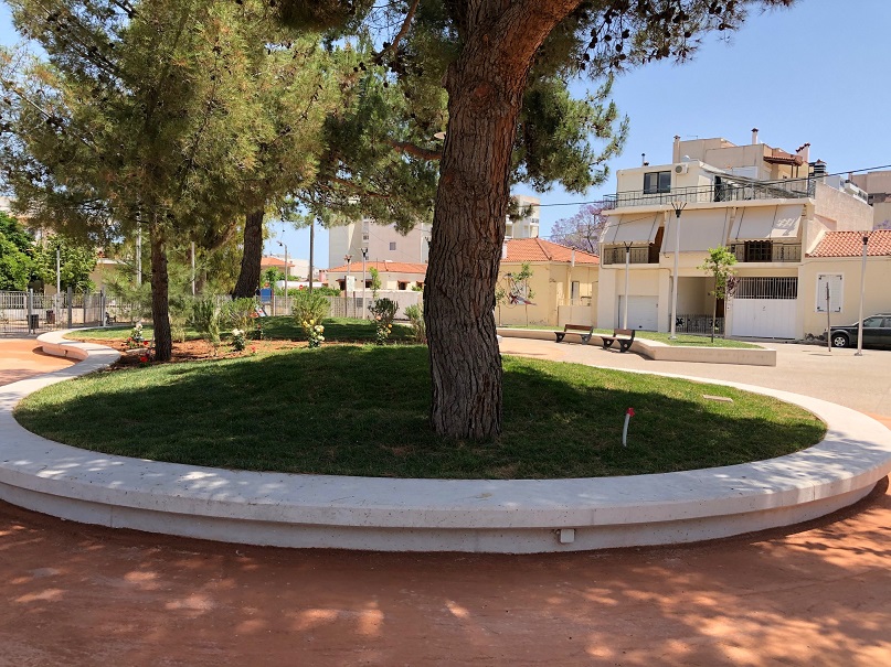 Read more about the article Ολοκληρώθηκε η ανάπλαση της  πλατείας «Δημητρίου Λάμπρου»  στην πόλη του Κορωπίου
