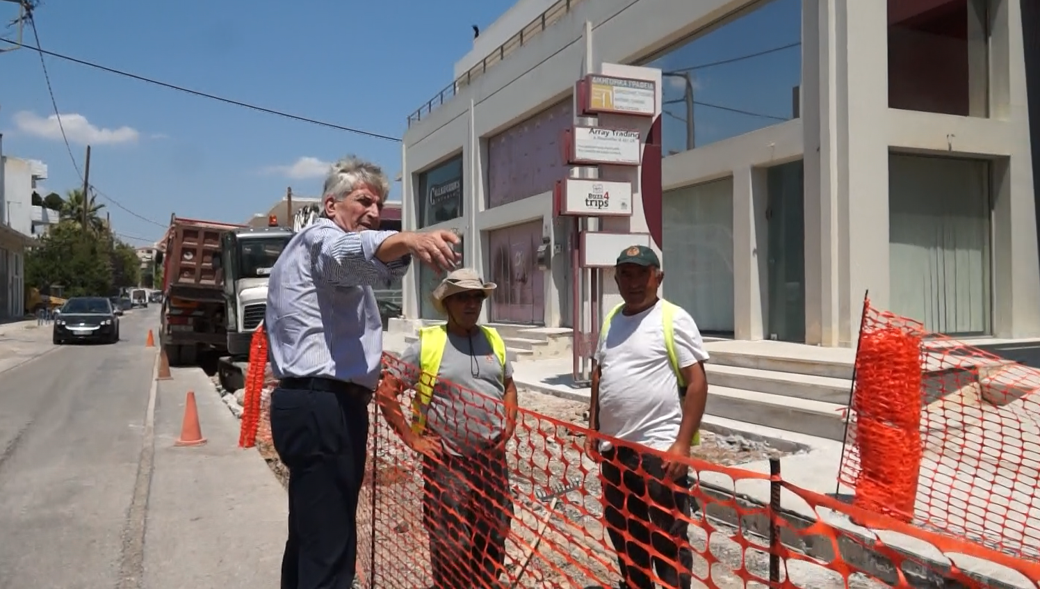 Read more about the article Δήμος Κρωπίας: Ξεκίνησε το μεγάλο έργο ανάπλασης της πόλης