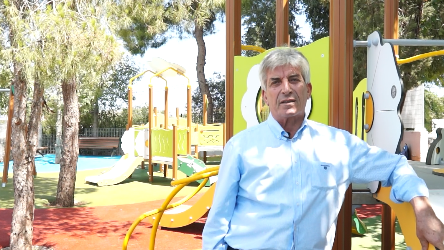 Read more about the article Παραδόθηκε στα παιδιά η πρώτη από τις δύο παιδικές χαρές στο Κίτσι Κορωπίου. Σε εξέλιξη η δημιουργία Αθλητικού Κέντρου Νέων